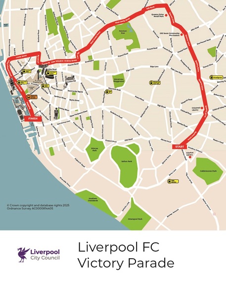 LFC Parade Map